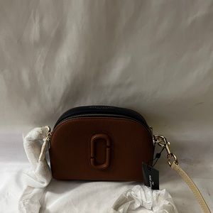 Marc Jacob Leather crossbody bag brown blue